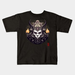 Evil cat Kids T-Shirt